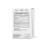NAD+ Supplement Facts panel